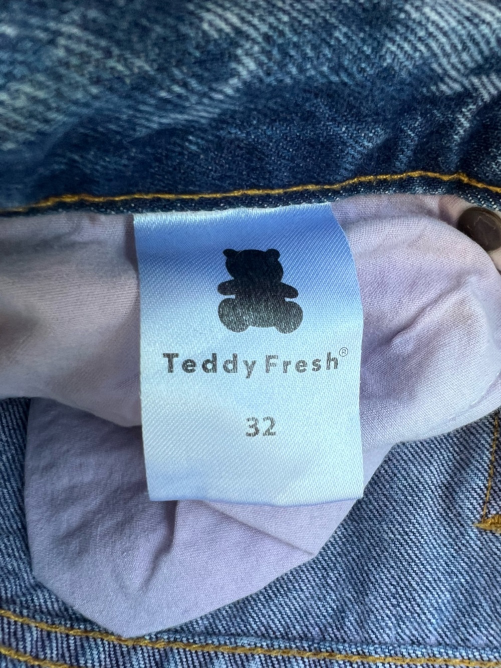 Teddy Fresh Acid Wash Straight Leg Jeans | Size 32 - Picture 5 of 11